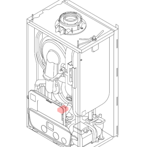 7688021 - BAXI - 800 Range - 825 - RDS Key - HDIMS Combi 25